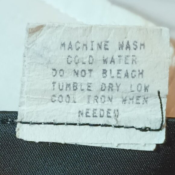 Tailor B Moss Vintage A-line Skirt 6 White Red Tropical Flower Lined Made in USA - Picture 7 of 7